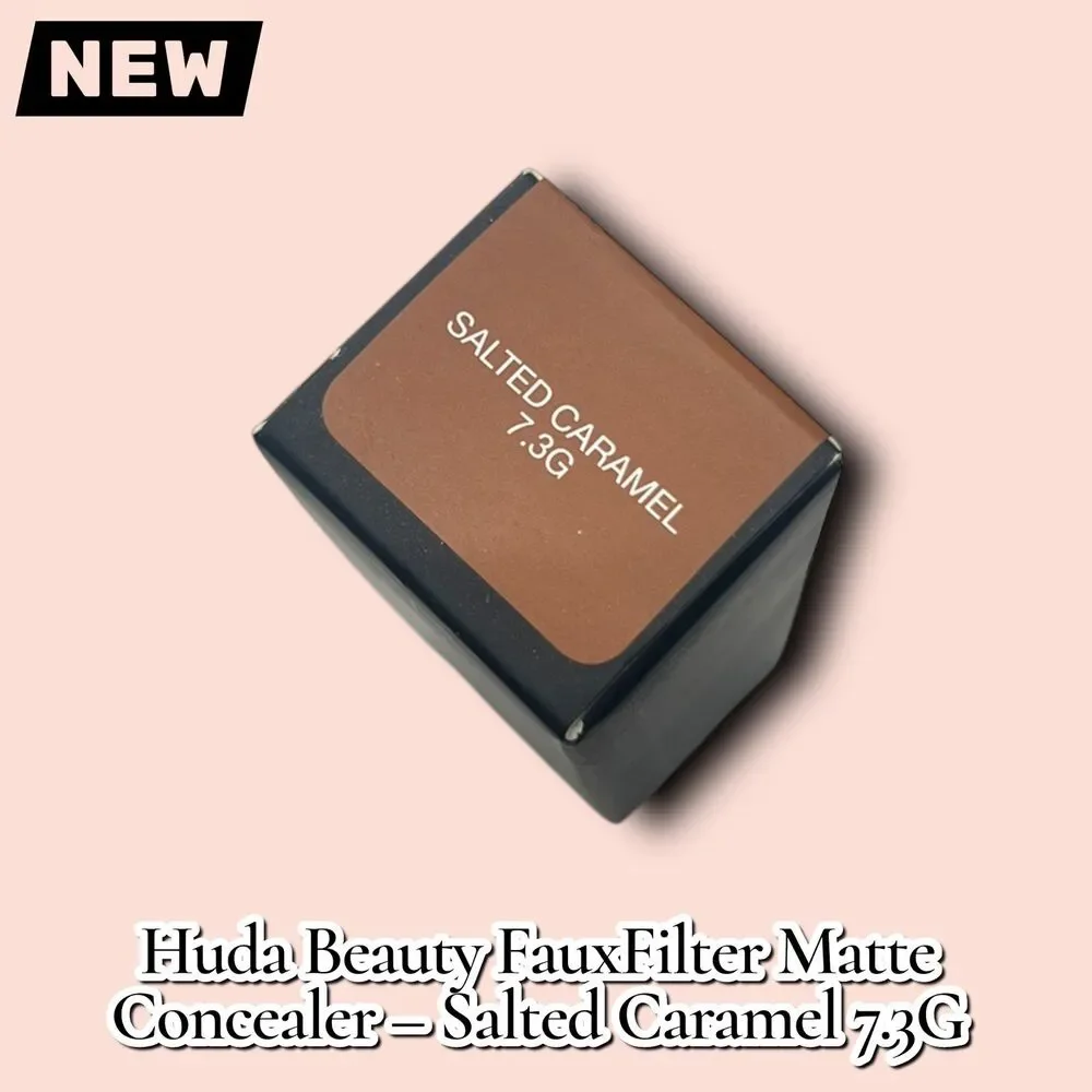 New NIB Huda Beauty FauxFilter Matte Concealer – Salted Caramel 7.3G - Picture 2 of 7